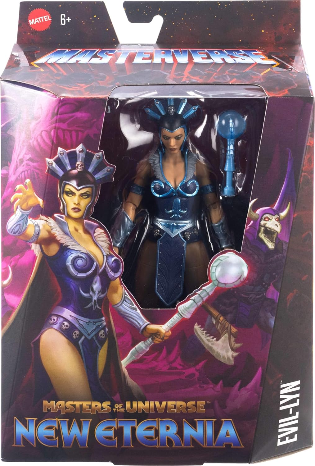 Masters of the Universe Masterverse Actionfigur ca. 18 cm gross, New Eternia Evil-Lyn, MOTU Spielzeu