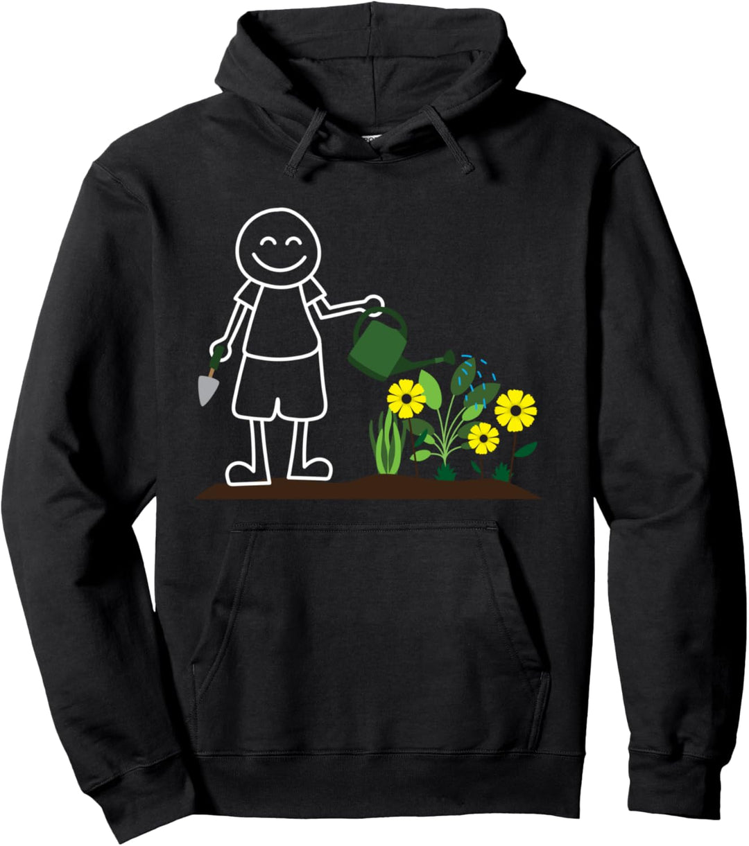 Gärtner Blumen Giesskanne Garten Geschenk Hoodie Pullover Hoodie