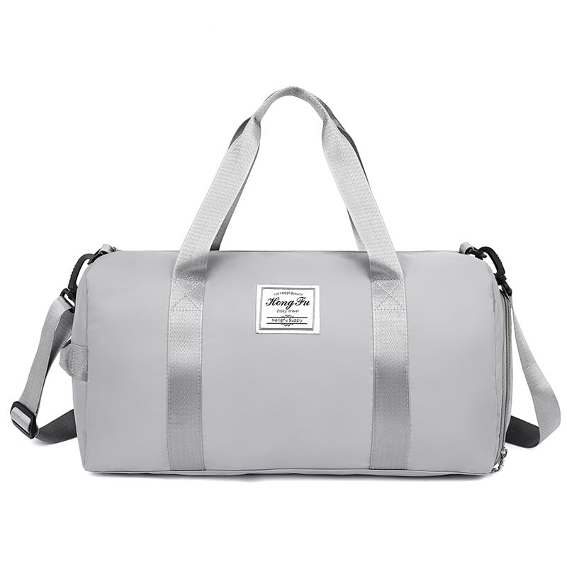 Reisetasche Damen Klein, Weekender Tasche mit Schuhfach, Handgepäck Sporttasche für Fitnessstudio, S