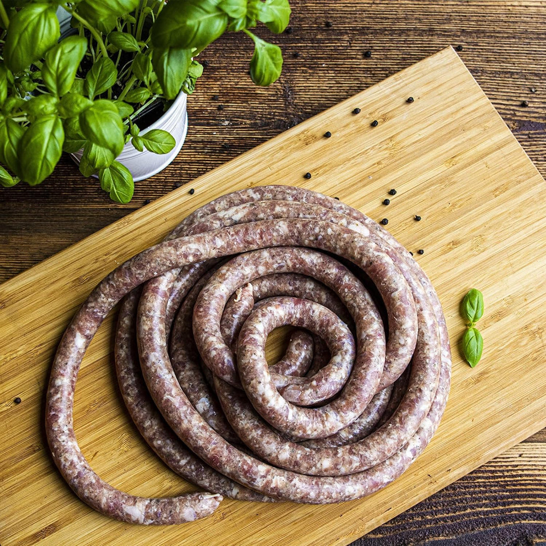 Browin 311003 Waagerechter 3 kg, Wurstmaschine Wurstfüllmaschine Manuell Wurstfüller, Edelstahl, 3 k