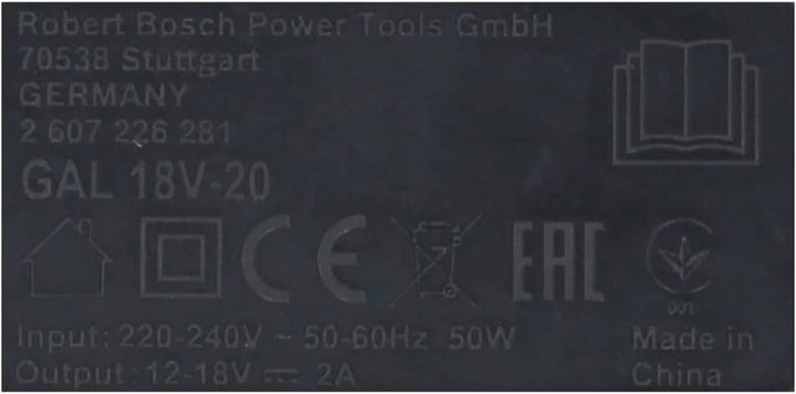 Bosch Ladegerät GAL 18V-20 Professional - 2607226281