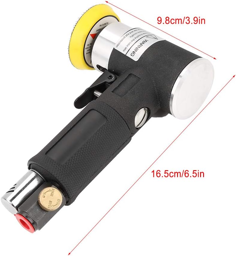 Mini-Winkelschleifer, Mini-Exzenterschleifer, 16.000 U/min, Polierwerkzeug, drehbar, 90 °, Orbitaldr