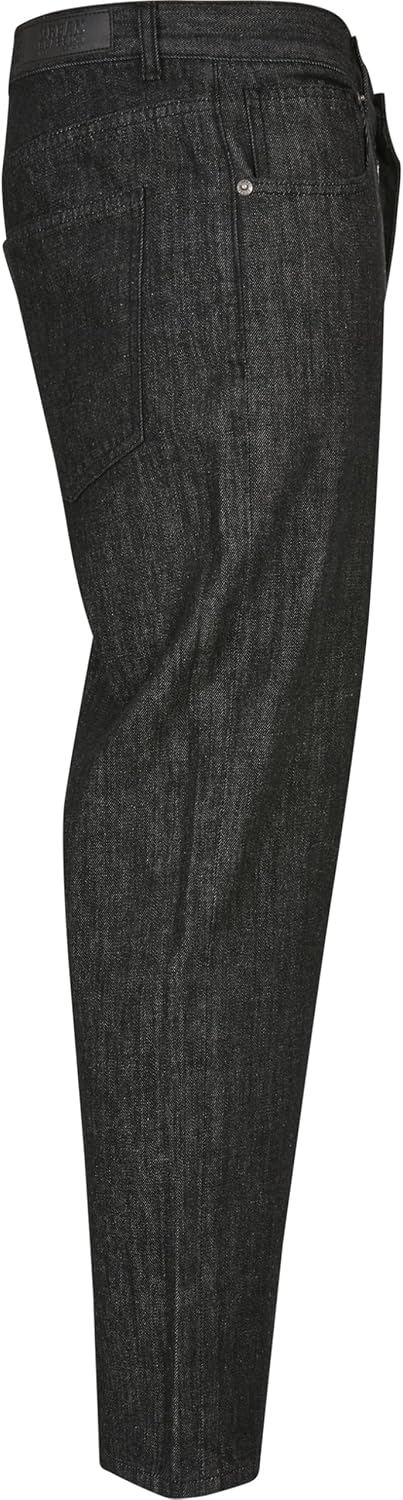 Urban Classics Herren Jeanshose Cropped Tapered Jeans, Regular Fit, verkürzten Länge, erhältlich in