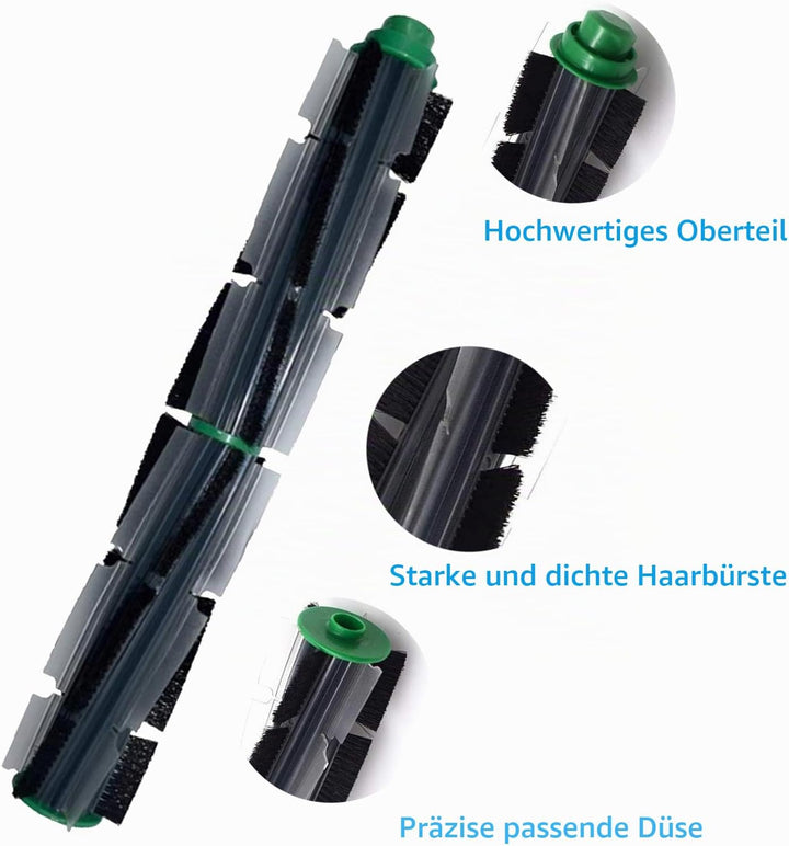HALIEVE Filter Bürste Ersatzteile Zubehör Set Kompatibel mit Vorwerk Kobold VR200 VR300 Staubsauger