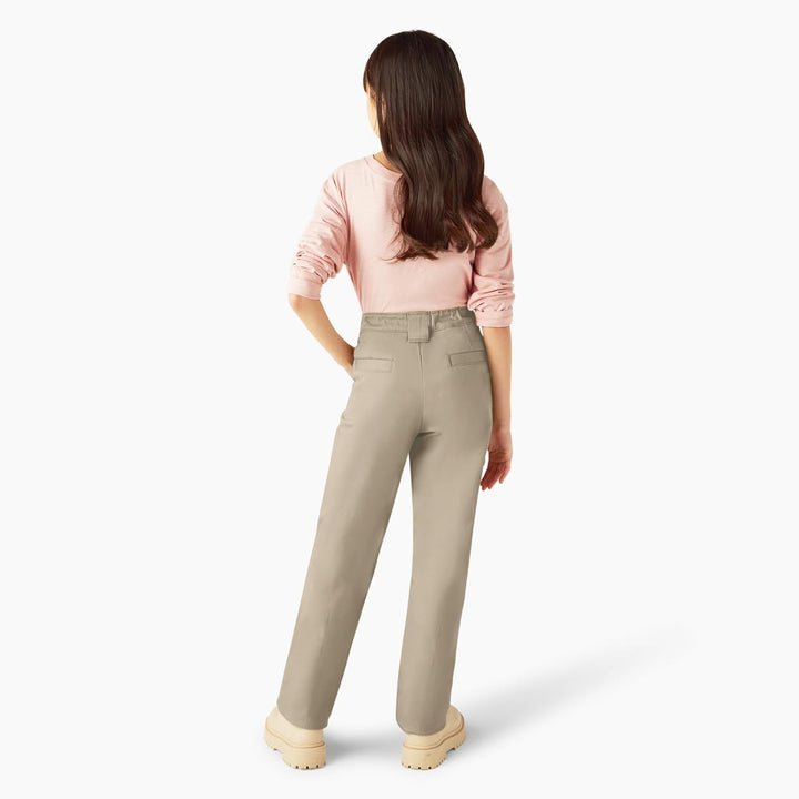 Dickies - - Mädchen KP5519 Stretch Slim Straight Pant, 12, Suede