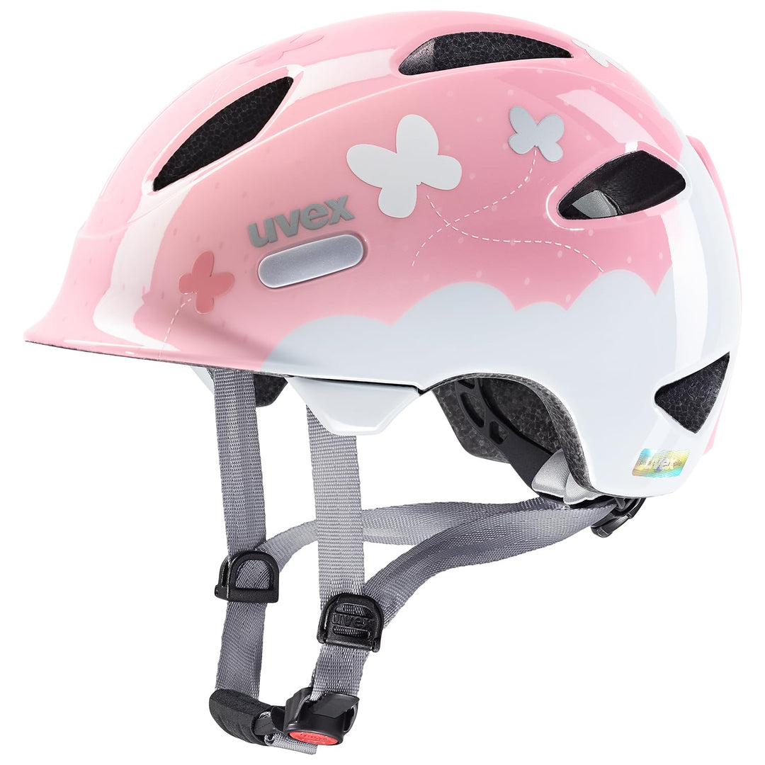 uvex OYO Style - Leichter Fahrradhelm für Kinder - individuelle Grössenanpassung - erweiterbar mit L