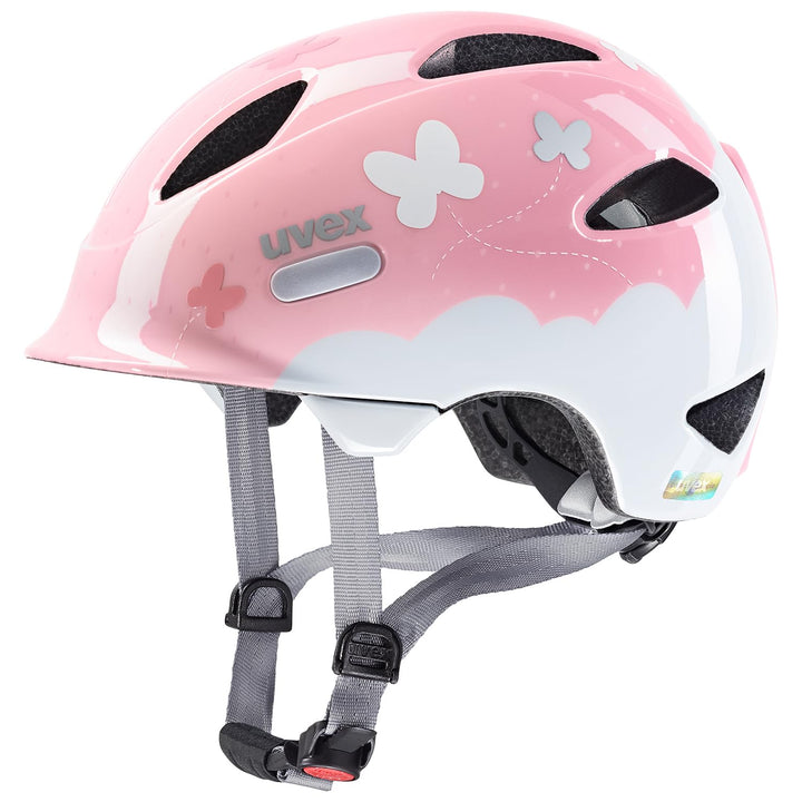 uvex OYO Style - Leichter Fahrradhelm für Kinder - individuelle Grössenanpassung - erweiterbar mit L