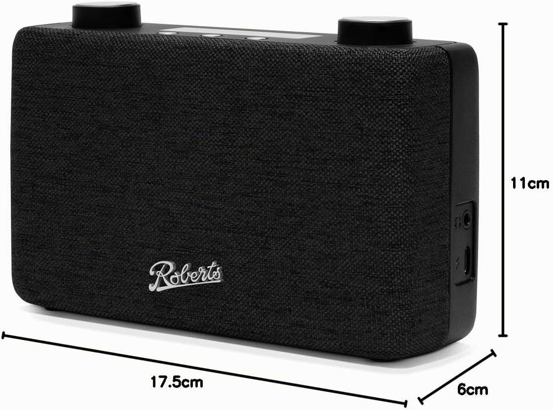 PLAY11 schwarz Dab+/FM Radio tragbar