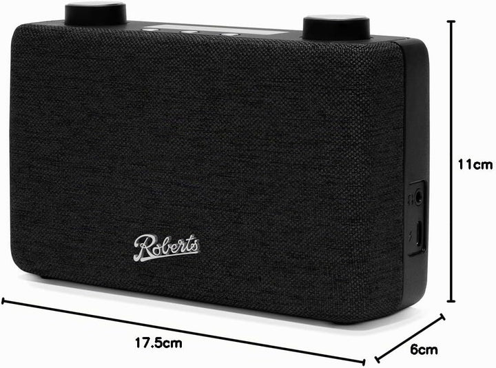 PLAY11 schwarz Dab+/FM Radio tragbar
