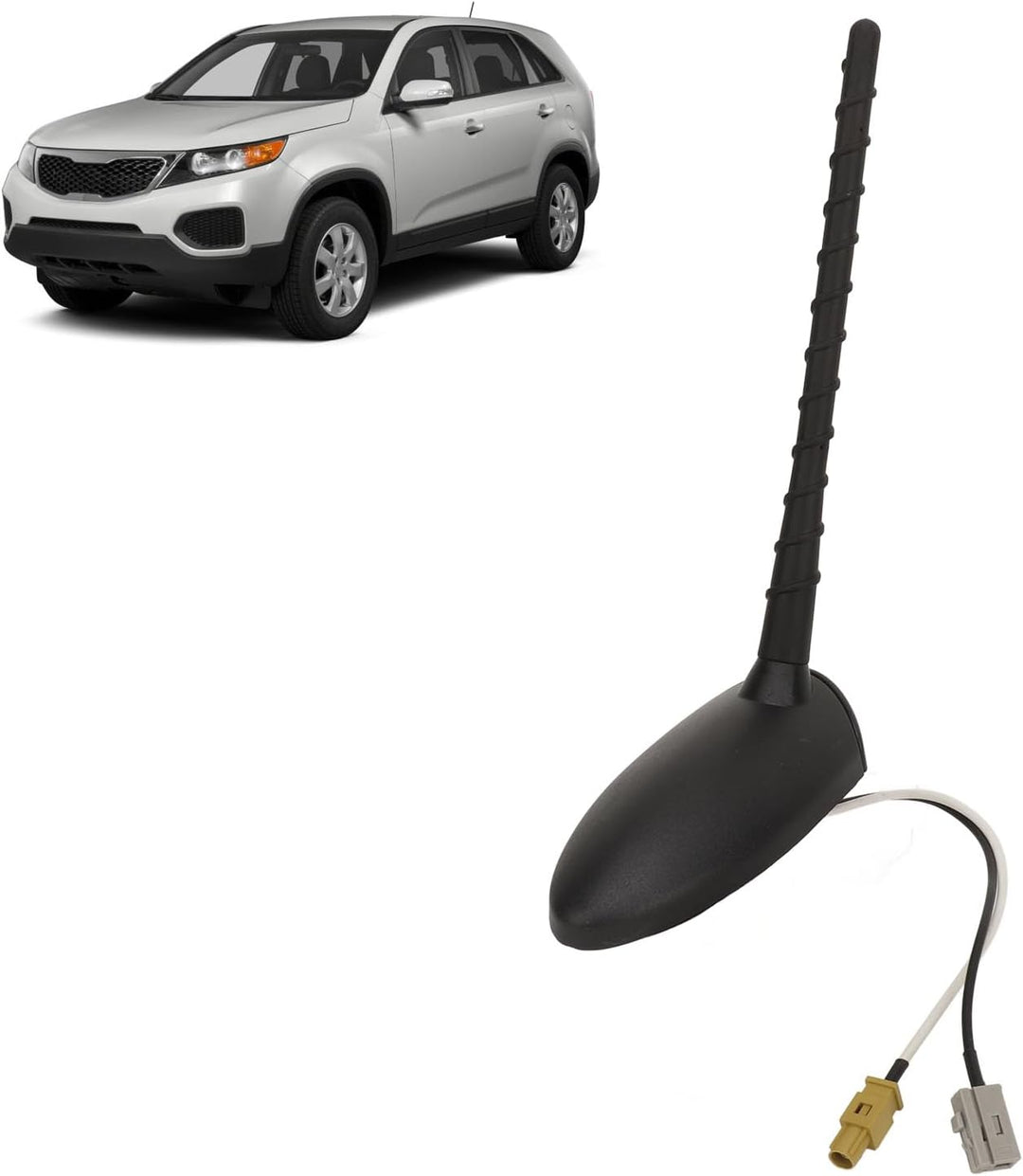 Dachantenne für Sorento 2011–2015, Autoradio-Antennenbasis und -mast 96210-1u000 96210 1u000 Dachkom