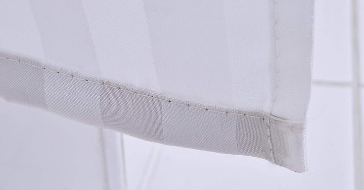 RIDDER Duschvorhang Textil Madison inkl. Ringe weiss 240x180 cm 240x180 cm Weiss, 240x180 cm Weiss