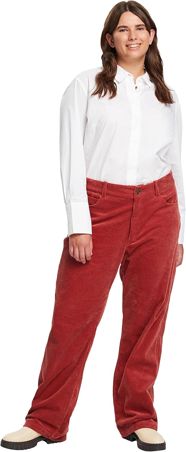 ESPRIT Damen Hose 34W / 32L 805/Terracotta, 34W / 32L 805/Terracotta