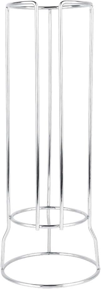 Wasserbecher Set, Edelstahl Kleine Kaffee Tee Bierbecher mit Cup Rack Stapelbare Kaffeetassen Kit fü