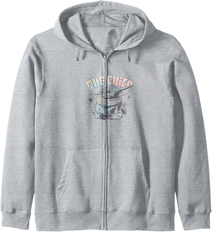 Star Wars: The Mandalorian The Child Tie Dye Retro Kapuzenjacke