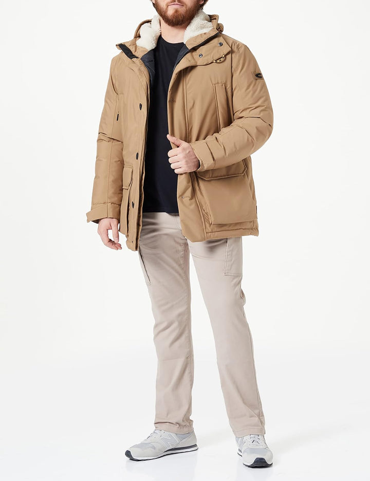 camel active Herren 420954/8e75 Jacket 29 Wood, 29 Wood
