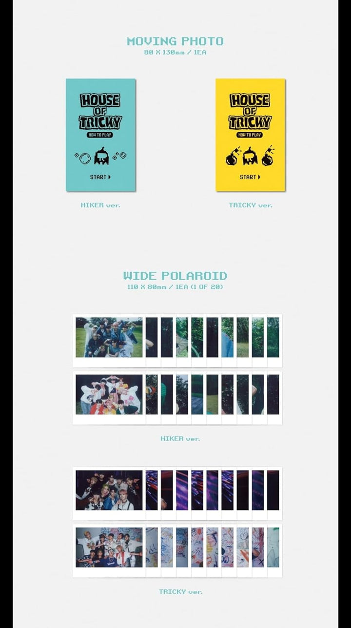 xikers - 2nd Mini Album HOUSE OF TRICKY : HOW TO PLAY CD (HIKER ver.), HIKER ver.