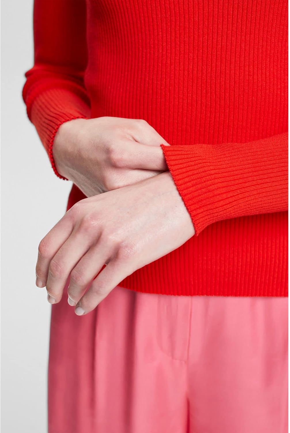 ESPRIT Damen Pullover XL 630/Red, XL 630/Red