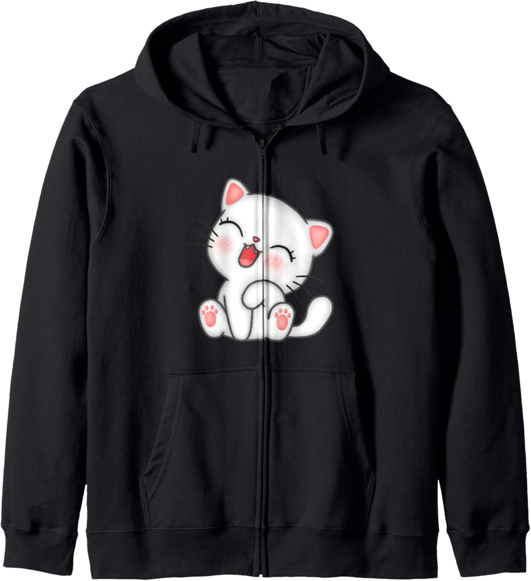 Anime Chibi Kitty Cat Kapuzenjacke