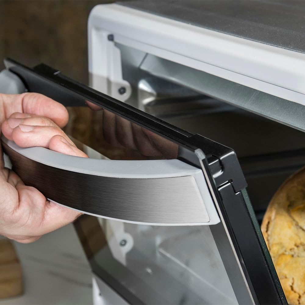Cecotec Minibackofen Bake & Toast 2300 Weiss, 23 L, 1500 W, 3 Heizmodi, 60-Minuten-Timer, einstellba