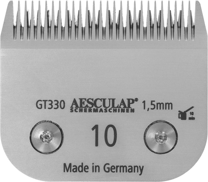 Kerbl GT330 SnapOn Aesculap Scherköpfe, 10 Scherkopf, 1.5mm Schnittlänge, 50 Stück