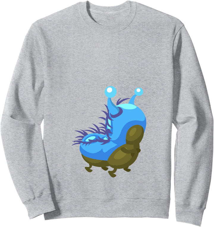 Raupe niedlicher Cartoon Sweatshirt