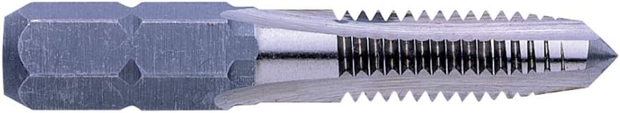 Exact Einschnittgewindebohrer-Bit Set, M3-M10 + Adapter, 1/4" Bit-Schaft, HSS, DIN 3126