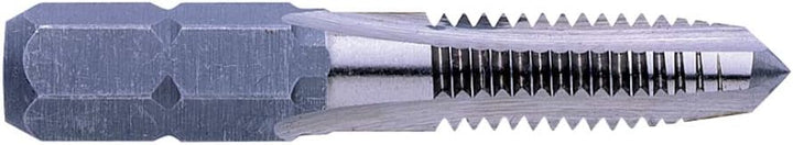 Exact Einschnittgewindebohrer-Bit Set, M3-M10 + Adapter, 1/4" Bit-Schaft, HSS, DIN 3126