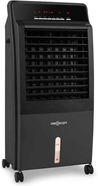 oneConcept CTR-1 - 4-in-1 Luftkühler, Ventilator, Luftbefeuchter, Luftreiniger, Ionisator, Wassertan