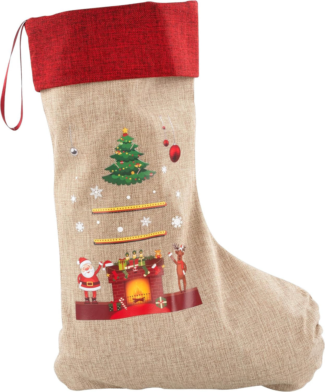 Idena Weihnachtsstrümpfe Weihnachtsmann, 4 Stück, Weihnachtsmann