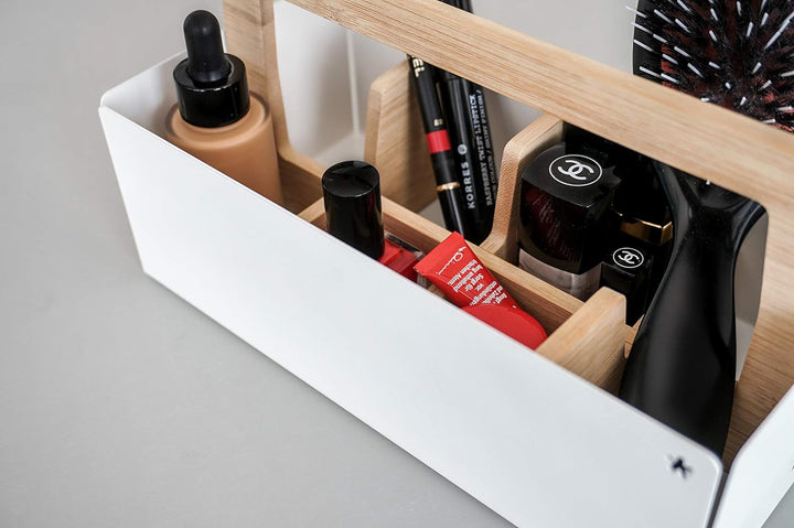 Peppermint Products Toolbox Weiss Schreibtisch-Organizer Toolbox-w