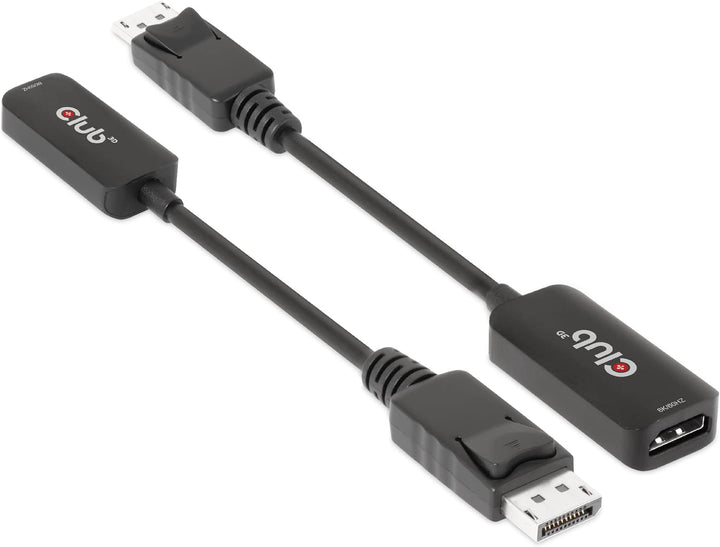 Club3D DisplayPort™1.4 auf HDMI™ 4K120Hz/8K60Hz HDR-Aktiv-Adapter St./B