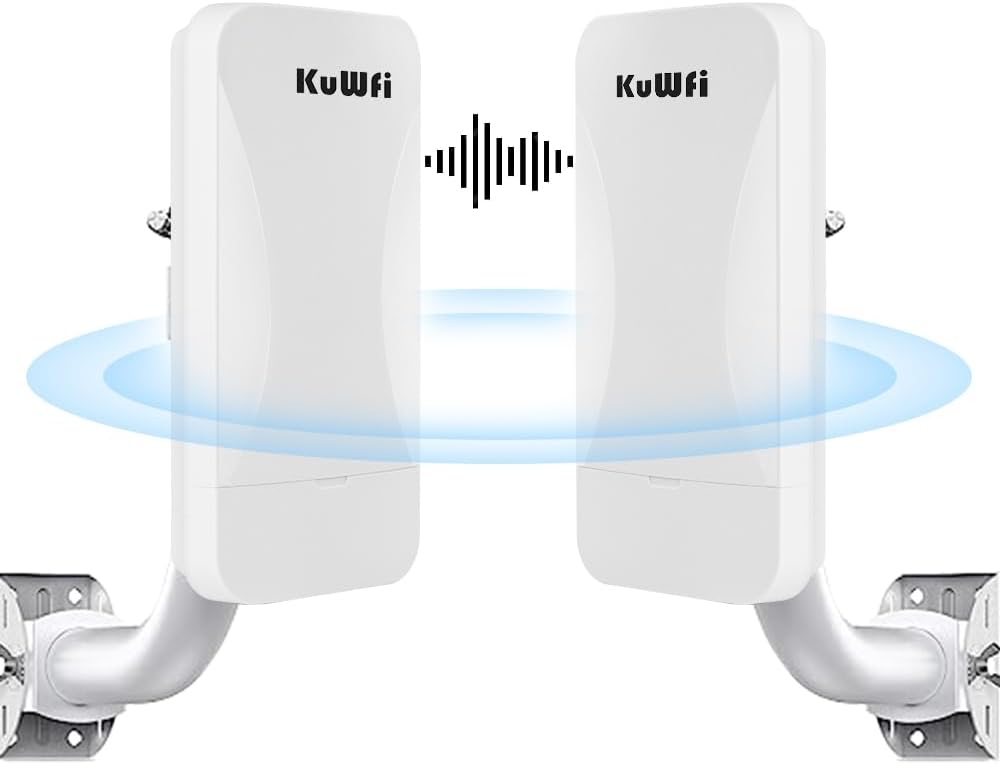 WLAN Bridge Point to Point Outdoor, 2.4 GHz 1 KM Long Range Point to Point Wireless Bridge, WiFi Bri