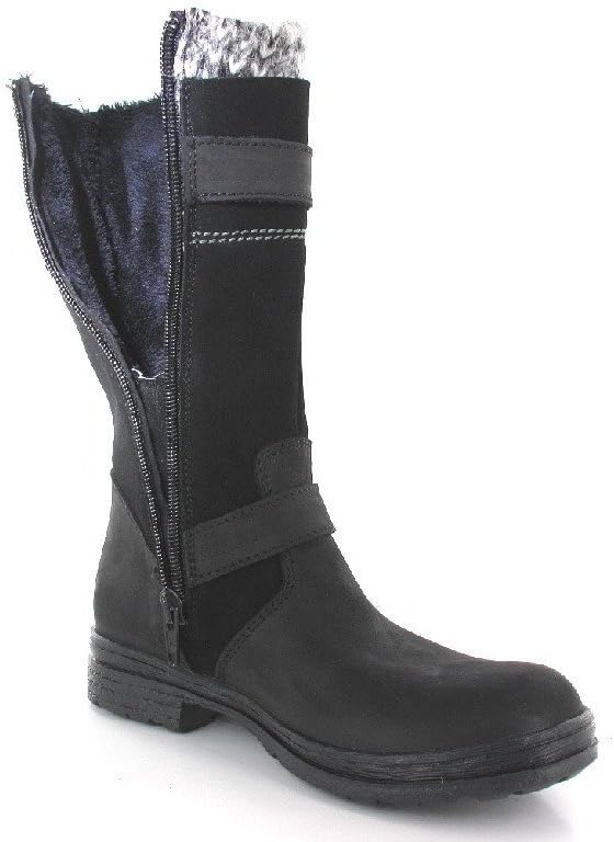 Däumling Marco RV - Alia Mädchen Langschaft Stiefel 27 EU Schwarz 70denver Schwarz, 27 EU Schwarz 70