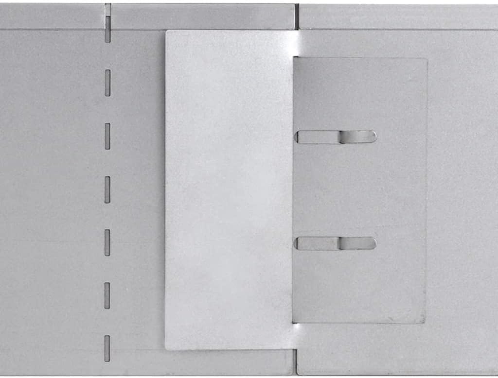 vidaXL 15x Rasenkante Verzinkt 100x20 cm Beetumrandung Beeteinfassung Mähkante, 15