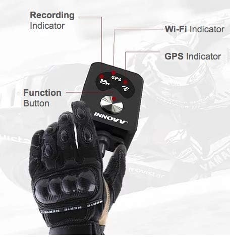 INNOVV K5 - Motorcycle Video Recorder with 2 Cameras