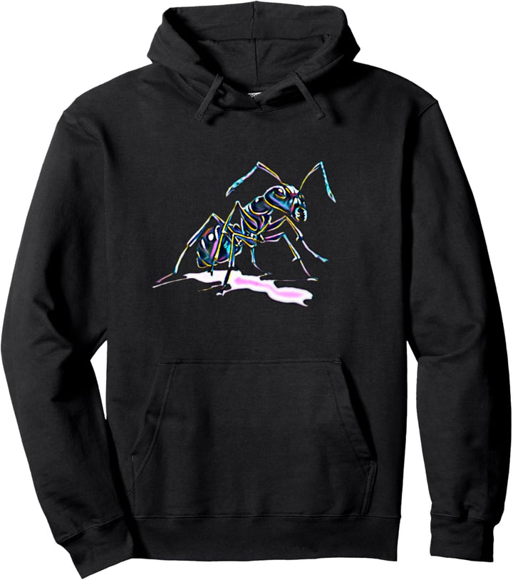 Fleissige Ameise Ameisenhaufen Insekt Arbeiter Königin Pullover Hoodie