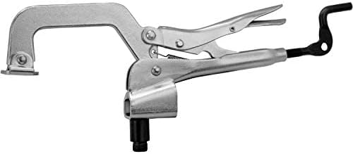 Inserta-Zange, ø 1,6 cm Einsatz, 7,6 cm Halstiefe, 10,2 cm Öffnung, Tischmontageklemme, Heckkurbelgr