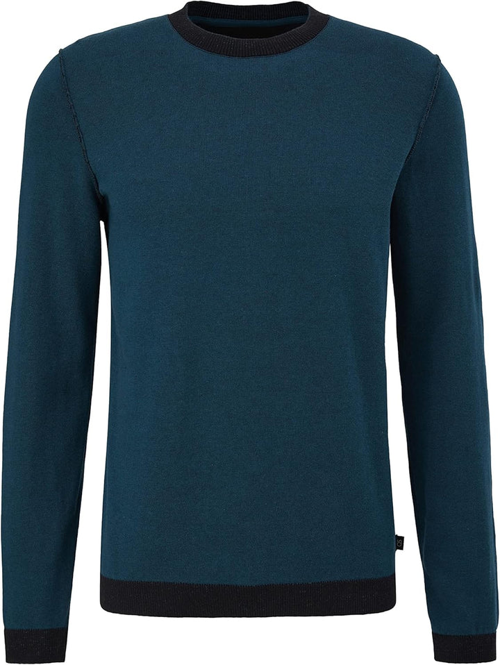 Q/S designed by Men's 2118686 Strickpullover, Blau, S