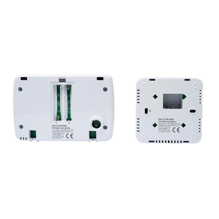 Smarter Thermostat PNI CT36 PRO kabellos, WLAN 2,4 GHz, TuyaSmart APP Internetsteuerung, Winter-Somm