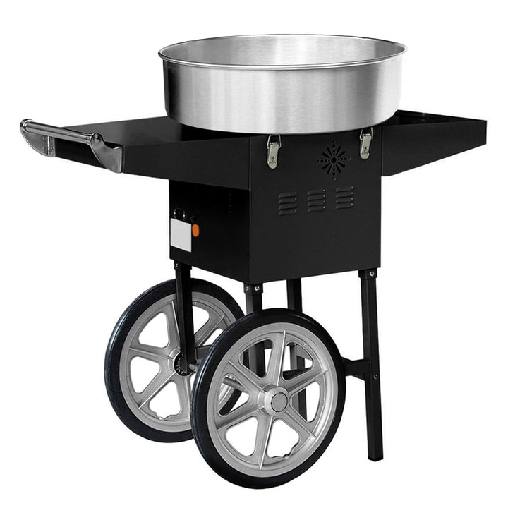 GGM Gastro | ZWET52S | Zuckerwattemaschine - Ø 520mm - 1,08 kW - Schwarz