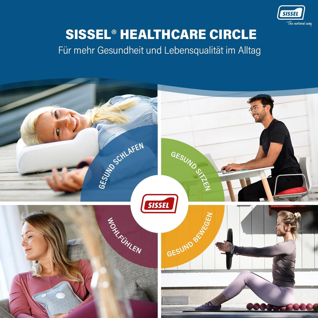 SISSEL Nackenkissen Bambini, inkl. Bezug, Mehrfarbig