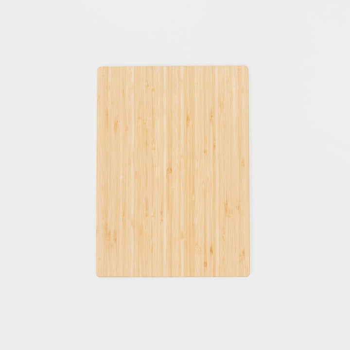 BOXIO - Board: Premium Schneidebrett aus Bambus, 36 x 26 cm gross passt perfekt als Holzdeckel für W