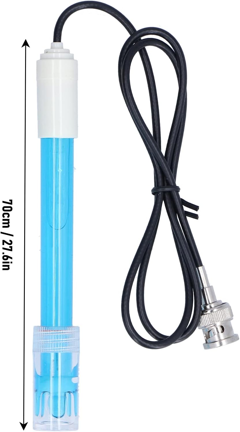 PH-Sonde, BNC PH-Elektrode 0-60 ℃ Arbeitstemperatur Geringes Gewicht chemische Industrie, die Farbst