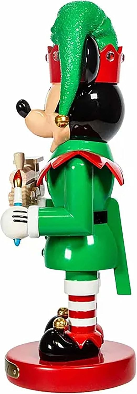 Disney Mickey The Elf Nussknacker, 25,4 cm, Mehrfarbig 10-Inch, 10-Inch