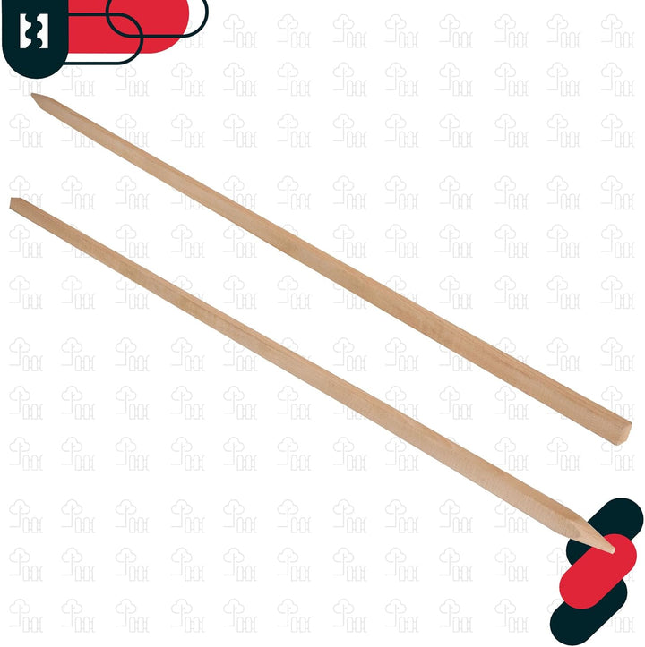 KOTARBAU® 15er Set Tomatenstäbe Pflanzstäbe 150 cm Zaunpfahl Holzpfosten Holzpflock angespitzt Pflan