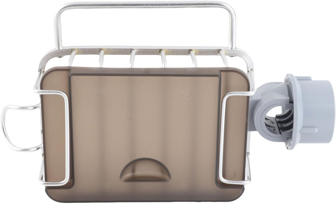 Küchenarmatur-Schwammhalter, Waschbecken-Wasserhahn-Caddy-Organizer mit Abtropfschale für Spülmittel