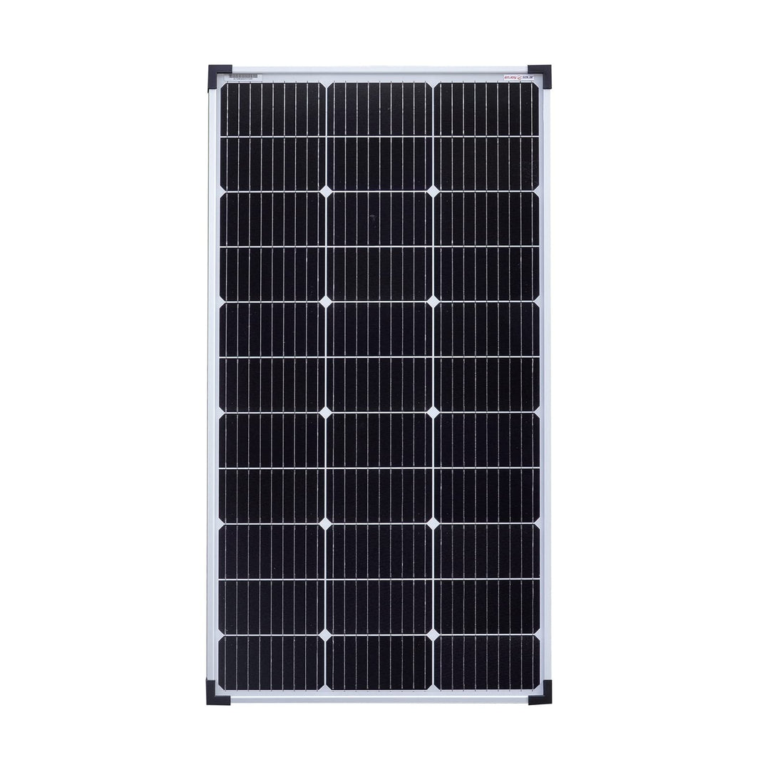 enjoy solar PERC Mono 12V 9-Busbars (9BB) 166 * 166mm Monokristallines Solarpanel ideal für Wohnmobi
