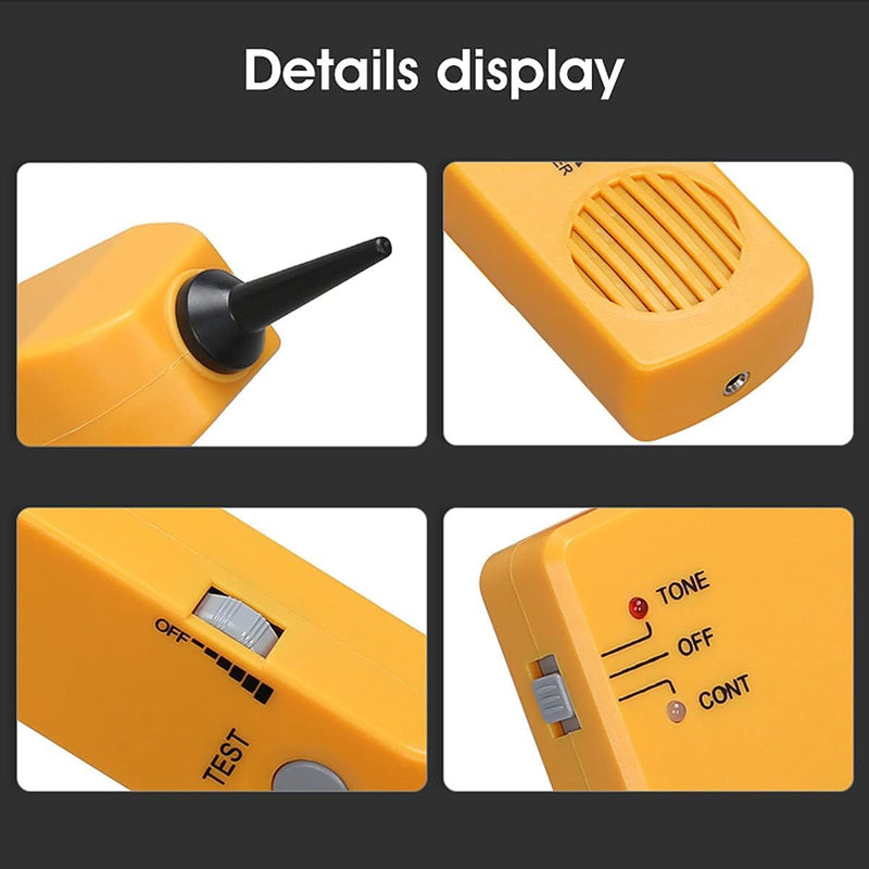 Network Tester Wire Tracer, tragbares RJ11-Netzwerkkabel-Tester Wire Tone Line Finder Detector Tool