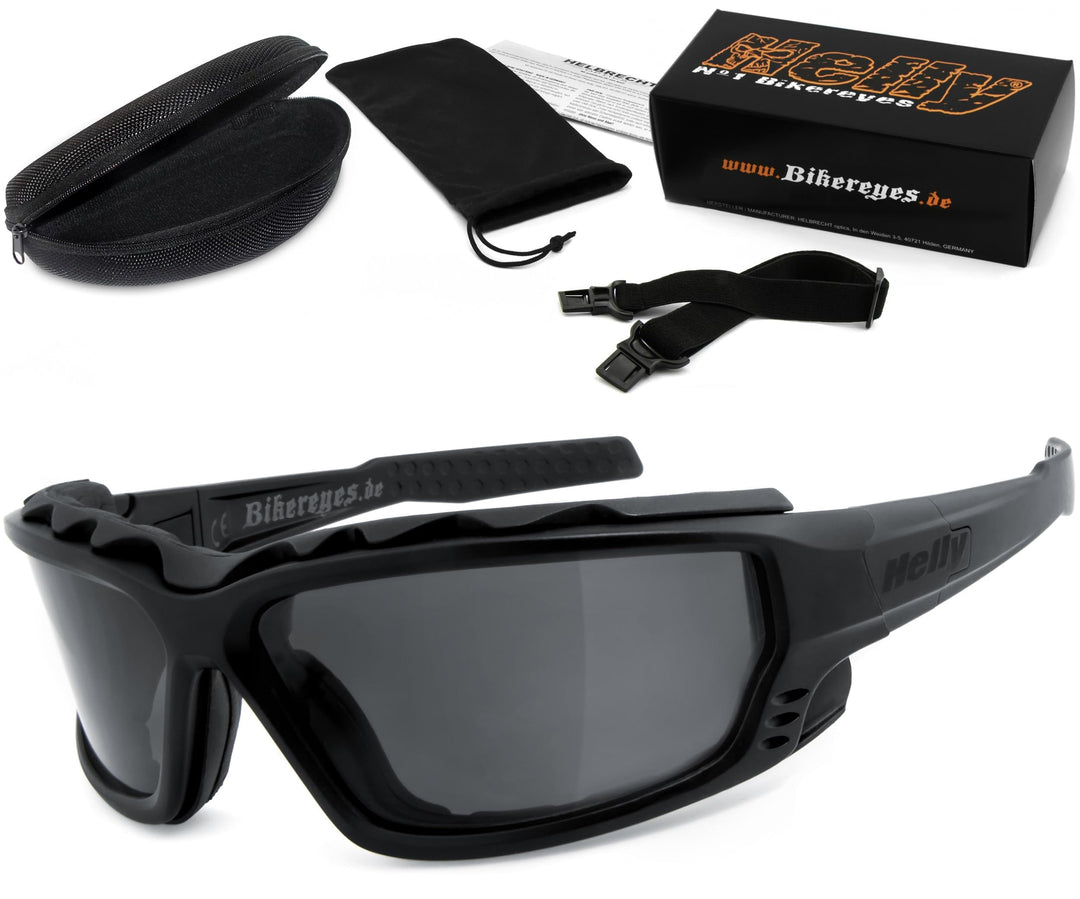HELLY® - No.1 Bikereyes® | Motorradbrille, Multifunktionsbrille, Bikerbrille | beschlagfrei, winddic