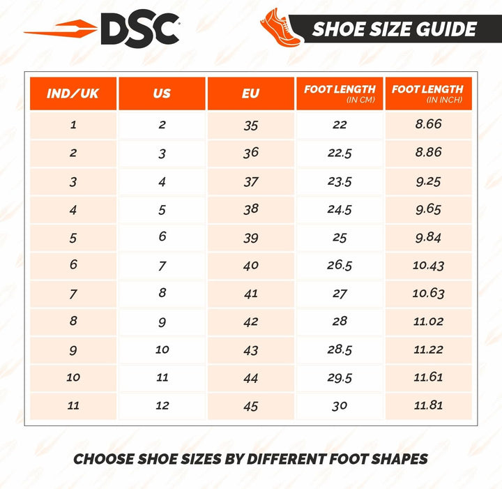 DSC Beamer Cricket Shoes | for Boys and Men | Light Weight | Durable Fluro Yellow White 36 EU, Fluro